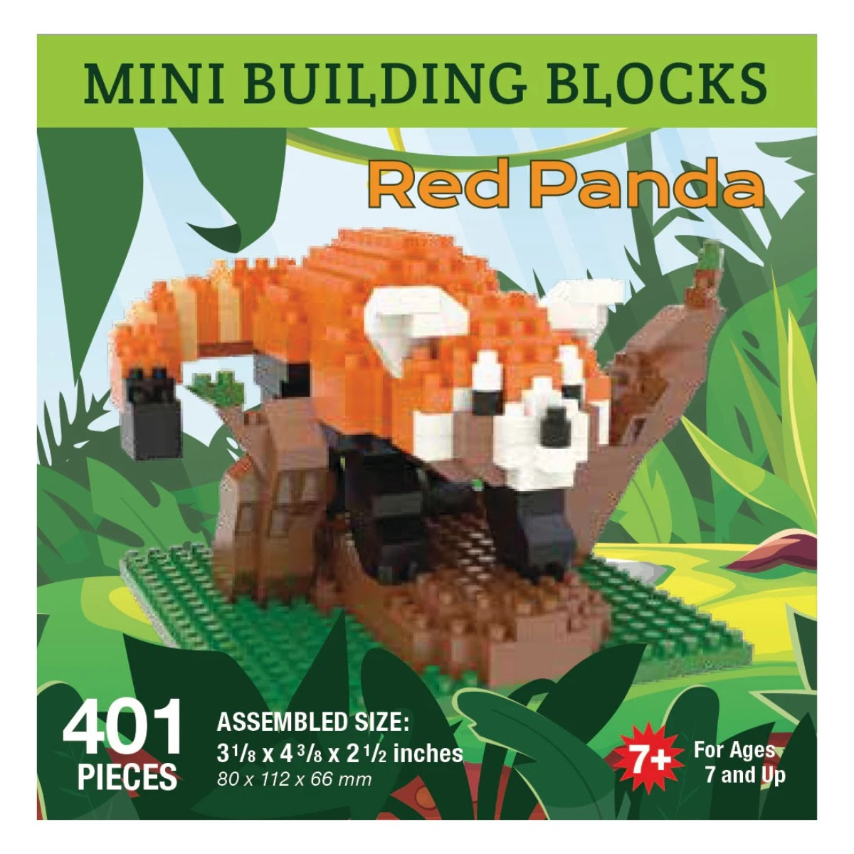 Red Panda Mini Building Blocks