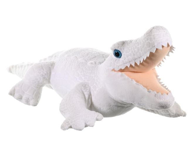 Albino Alligator Plush 12"