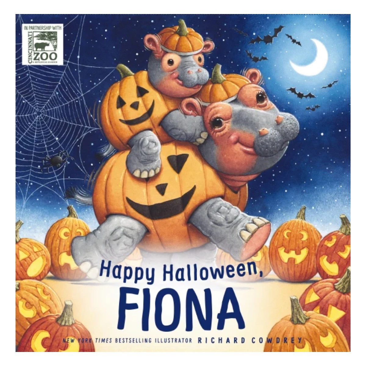 Happy Halloween, Fiona Hardcover Book