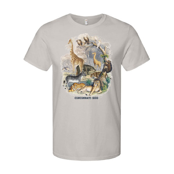 Tee Adult Vintage Stamp 3X