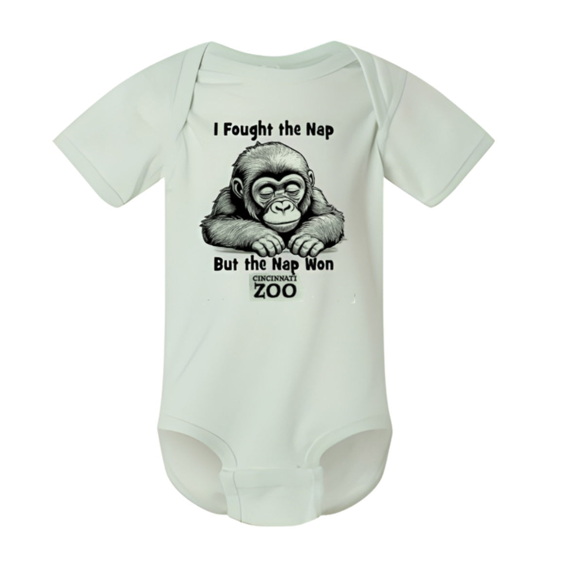 Gorilla Baby Nap Onesie 18M
