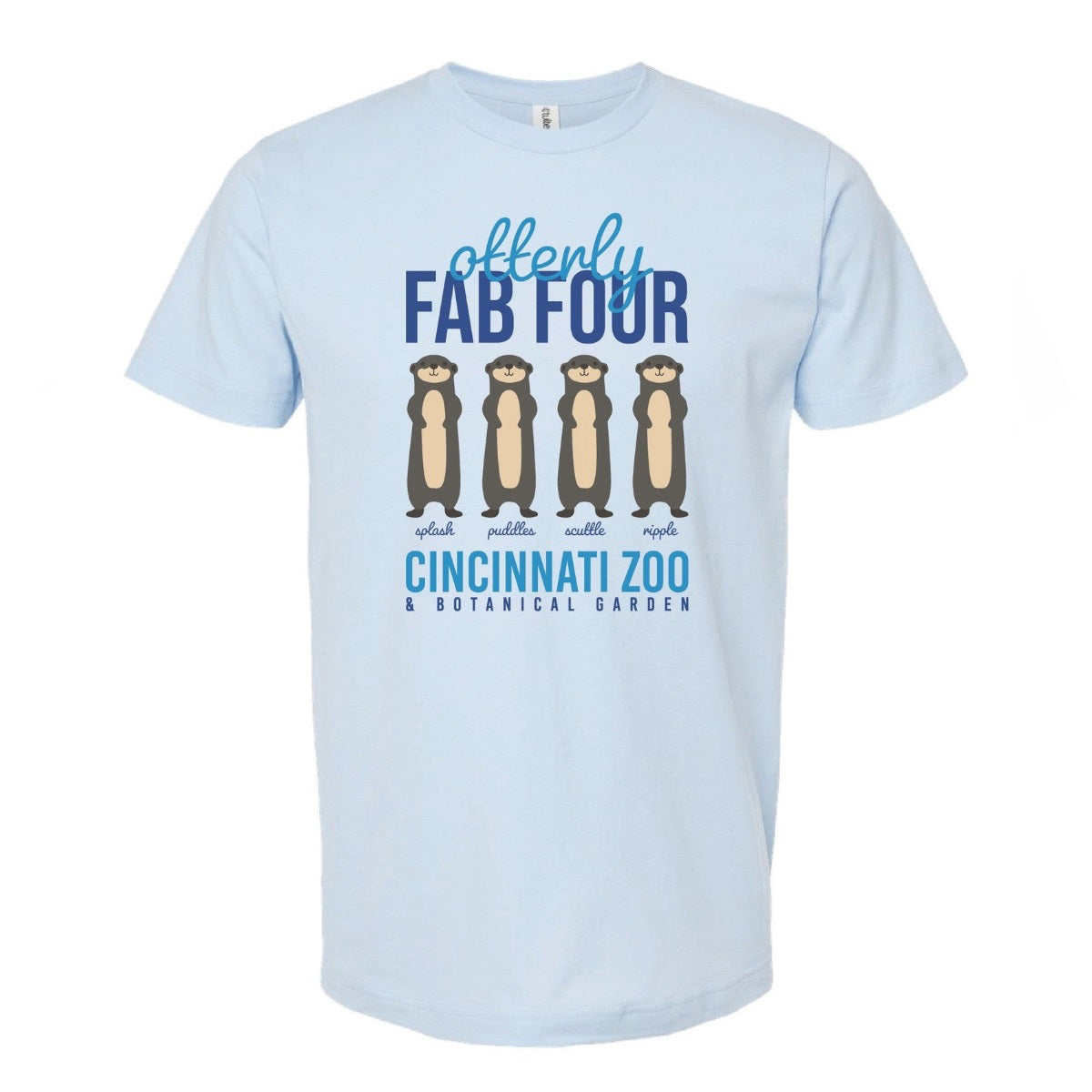 Tee Adult Otterly Fab Four 2X