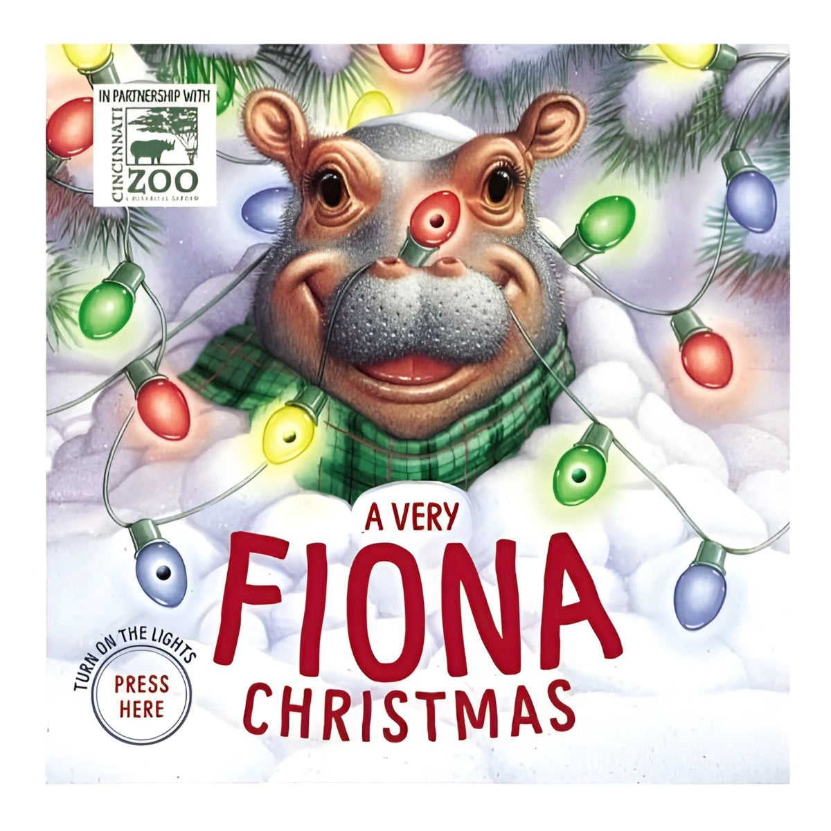 A Very Fiona Christmas Light Up Book