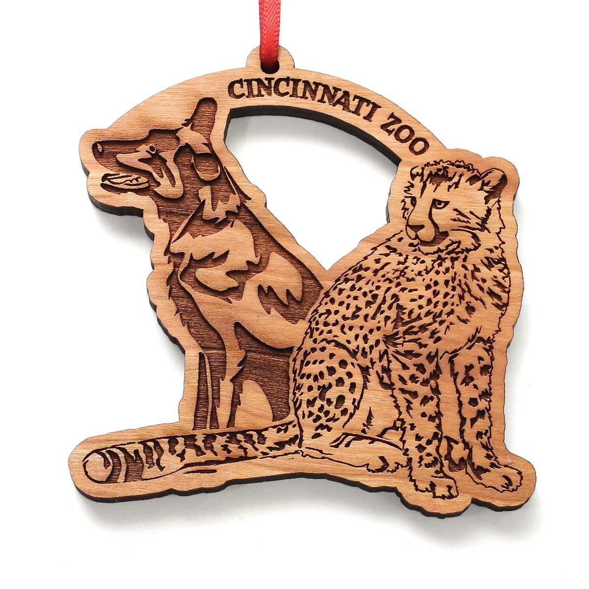 Ornament Wood Rozi & Daisy