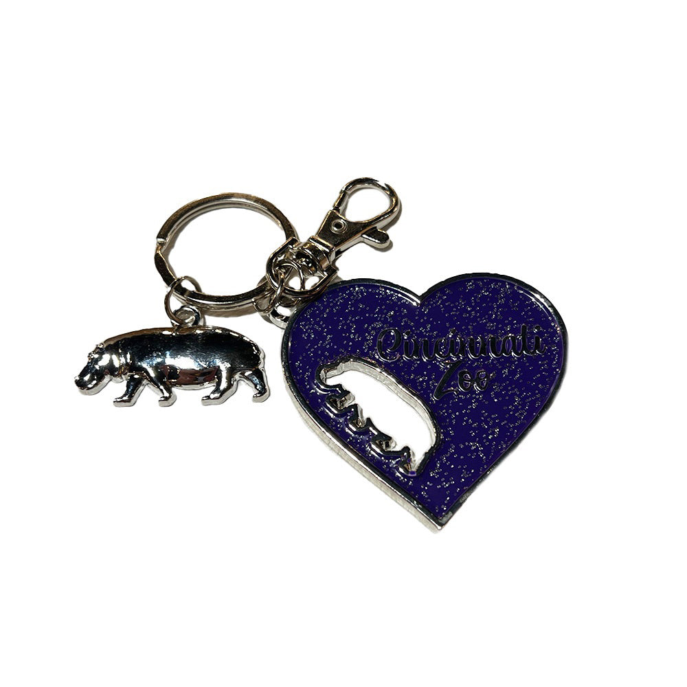 Keychain Fiona Cutout Heart