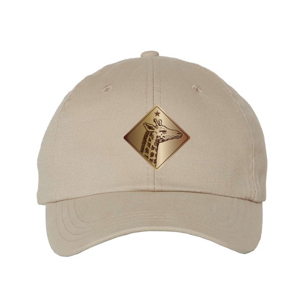 ADULT CAP VS GIRAFFE MEDALLION