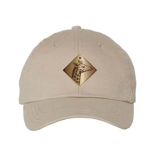 ADULT CAP VS GIRAFFE MEDALLION