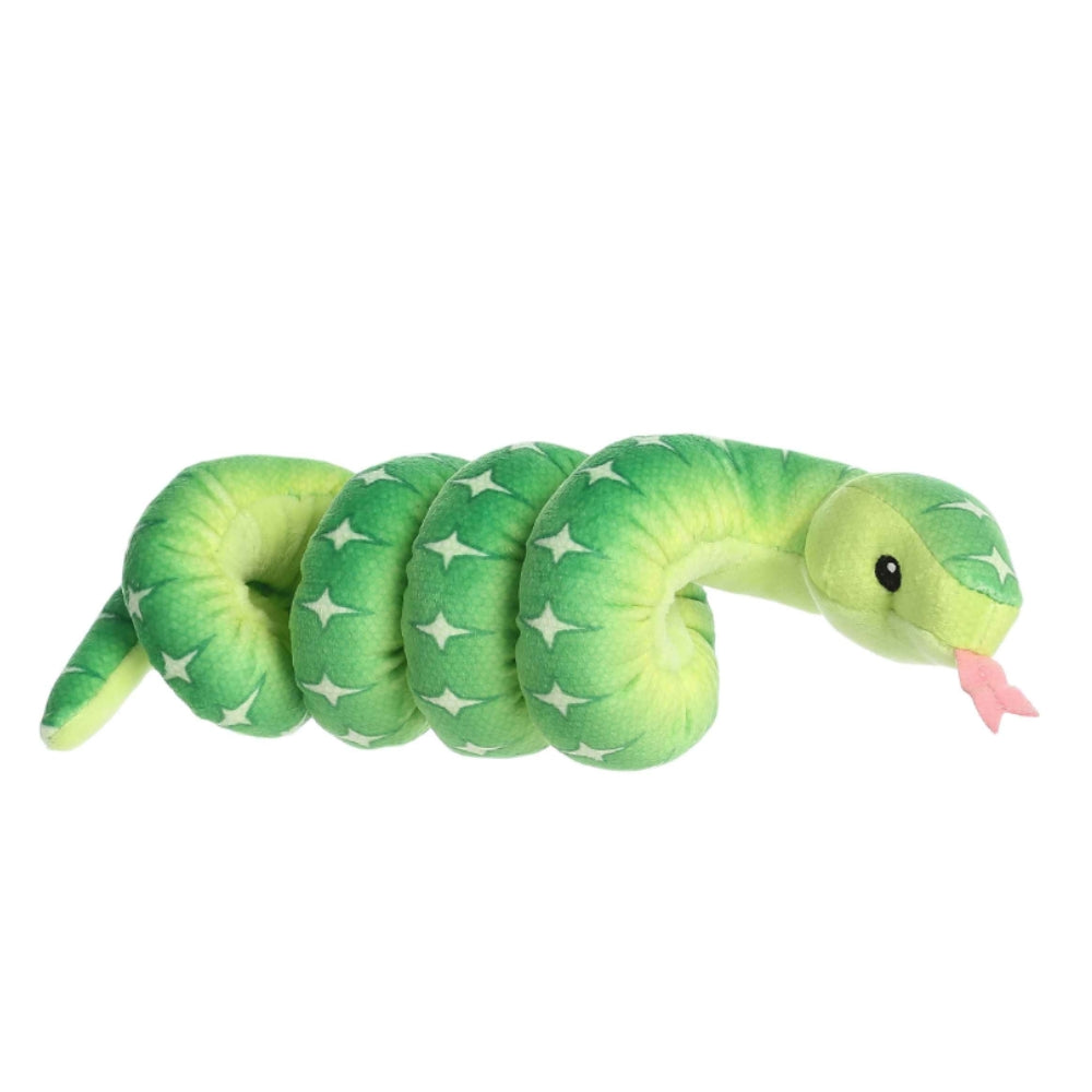 Emerald Tree Boa Snake Wrist Plush