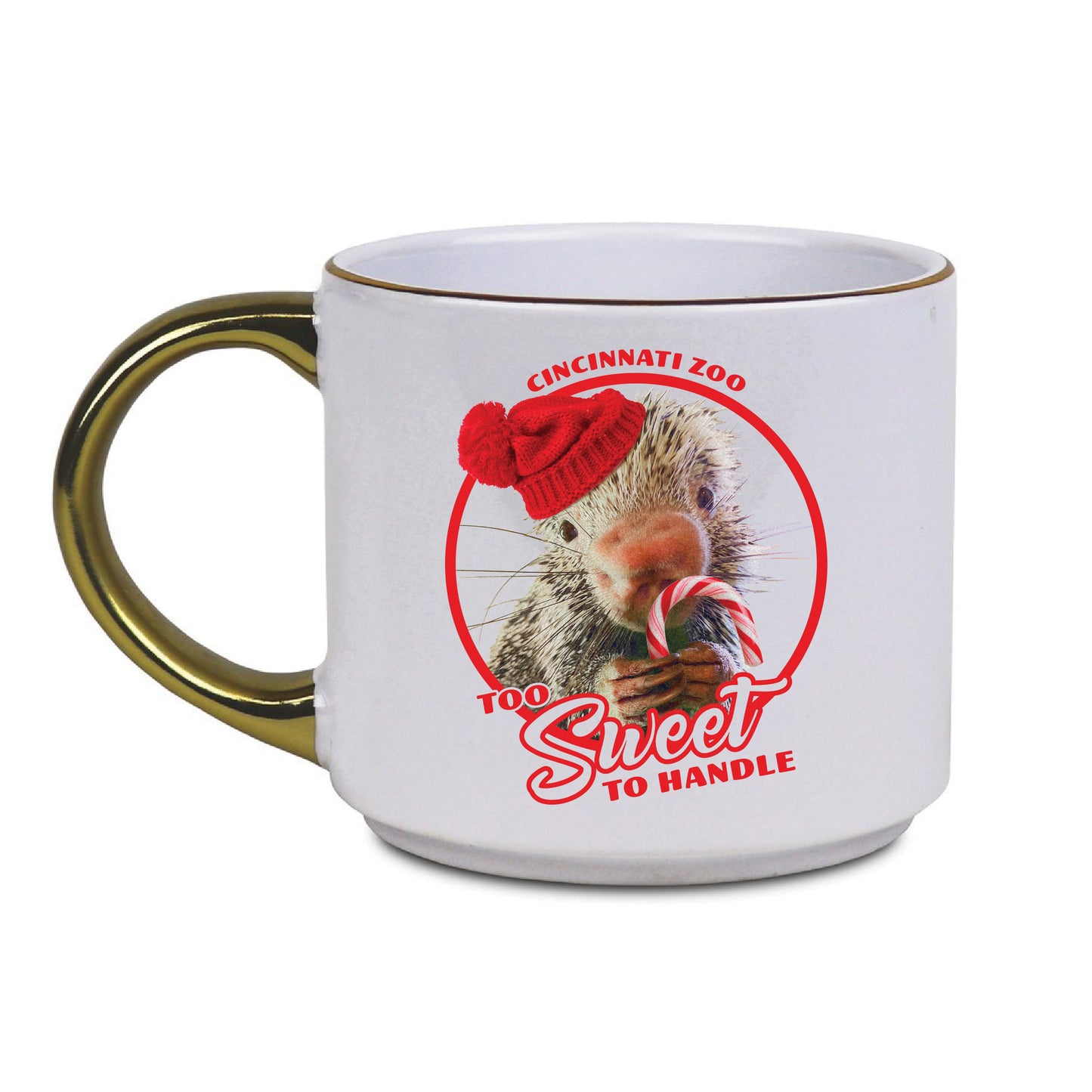 Rico Candy Cane Mug Too Sweet