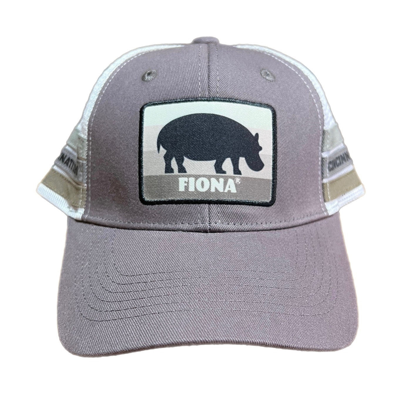 Hat Adult Fiona Stripe Gray