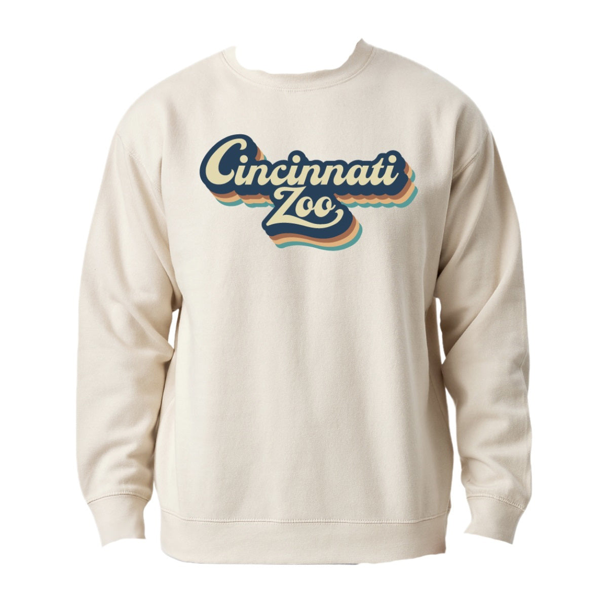 Retro Cincinnati Zoo Adult Crewneck 3X