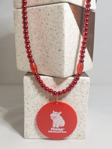 FIONA® LIGHT UP NECKLACE RED