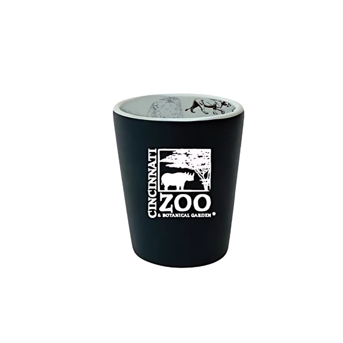 Shot Glass Lion Repeat Cincinnati Zoo