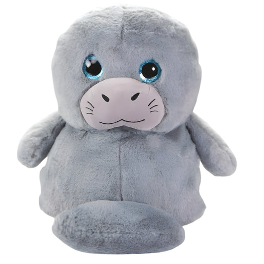 Manatee Puffimalz Plush 15"