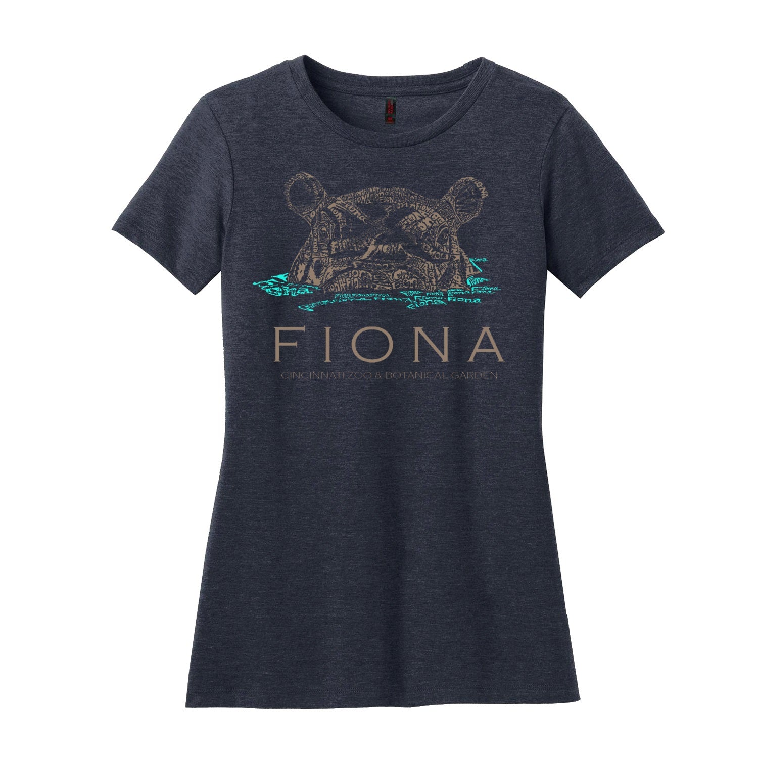 Fiona Word Art Ladies Tee