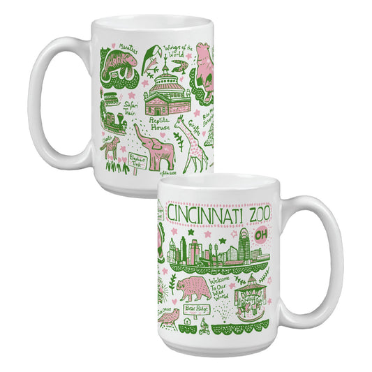 Cincinnati Zoo Collage Mug