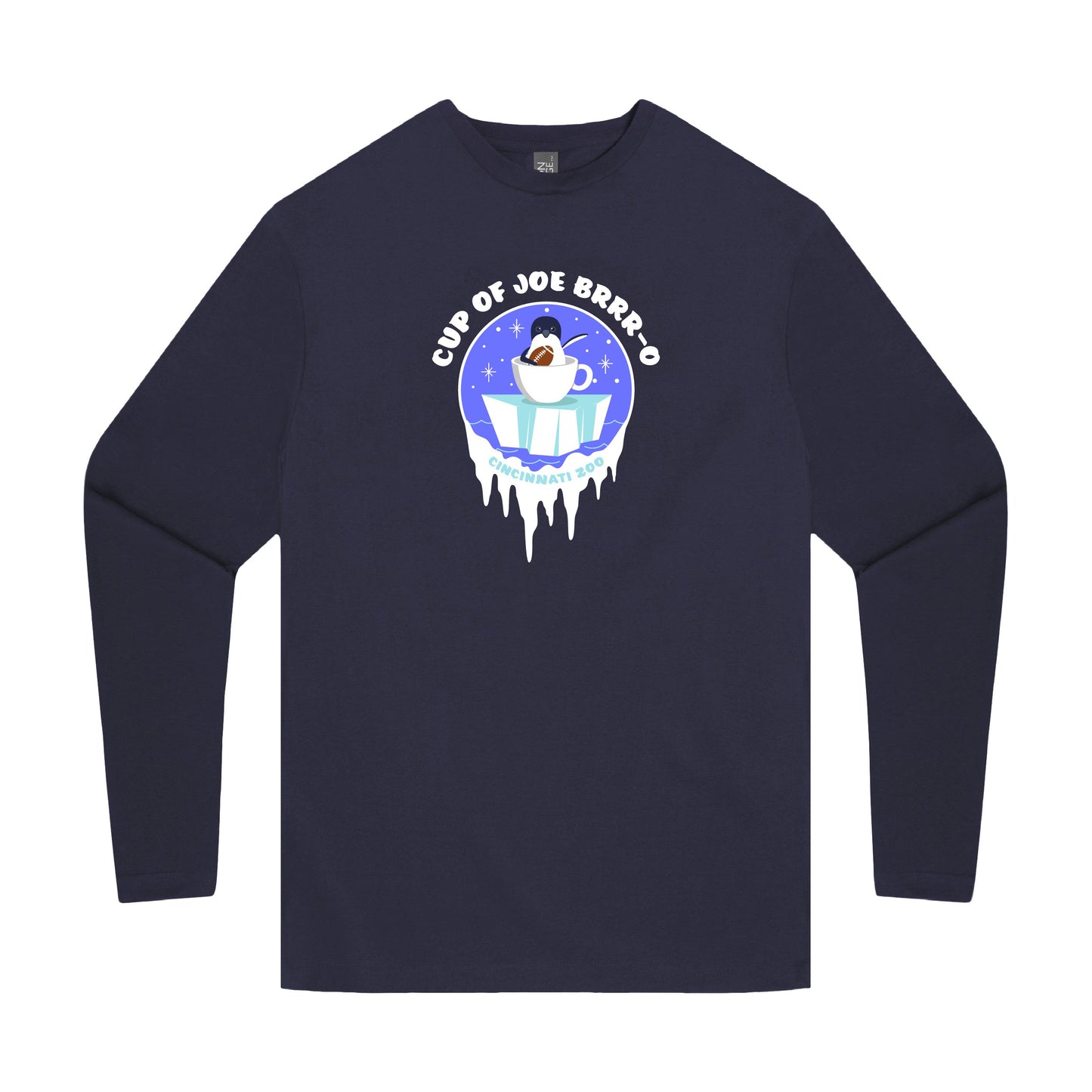 Cup of Joe BRRR-O Long Sleeve Adult Tee 3X
