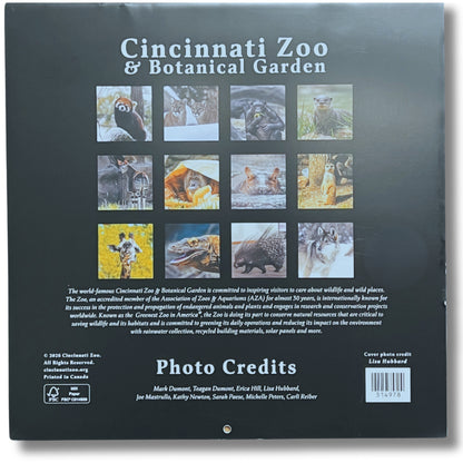 2026 Cincinnati Zoo Calendar