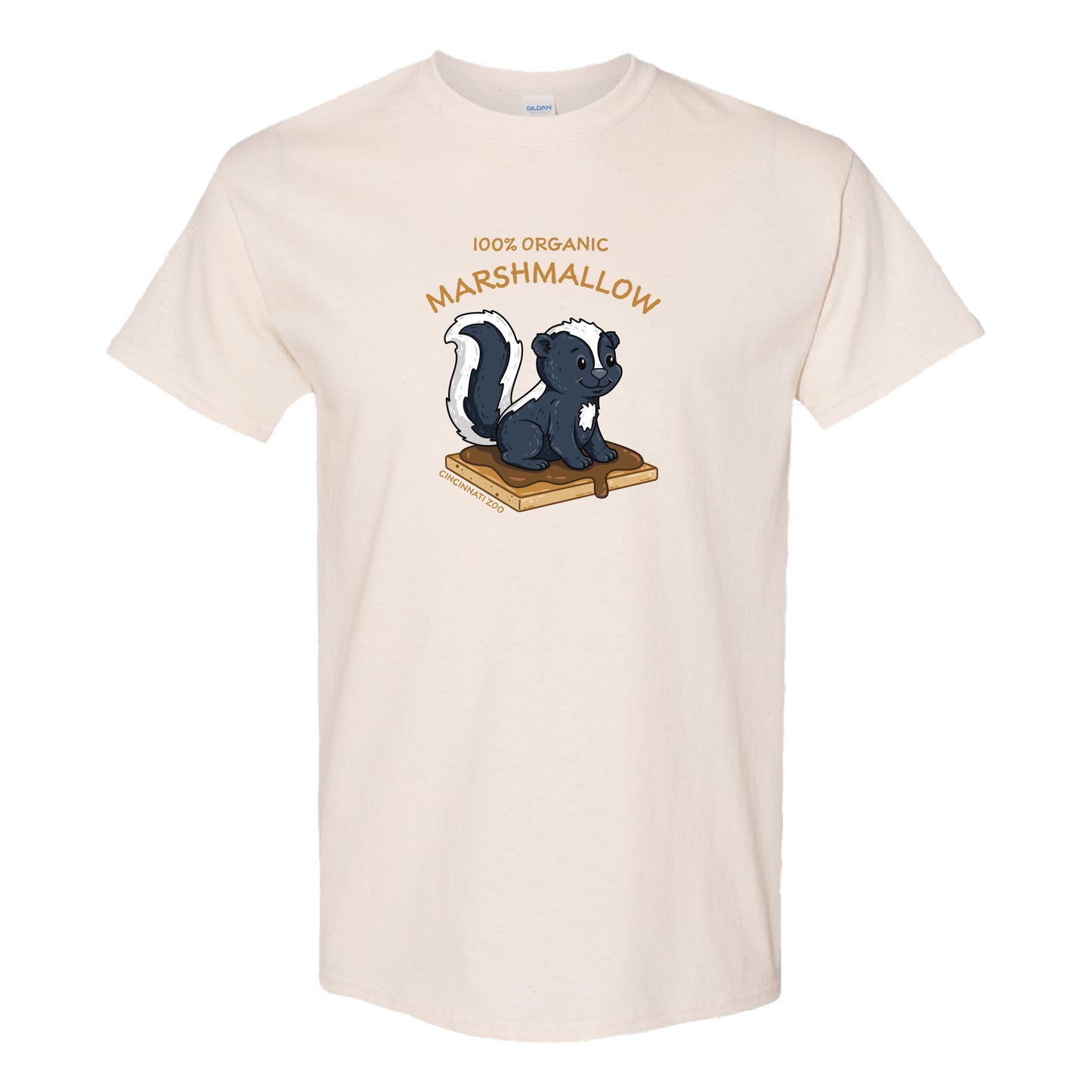 Marshmallow Adult Tee