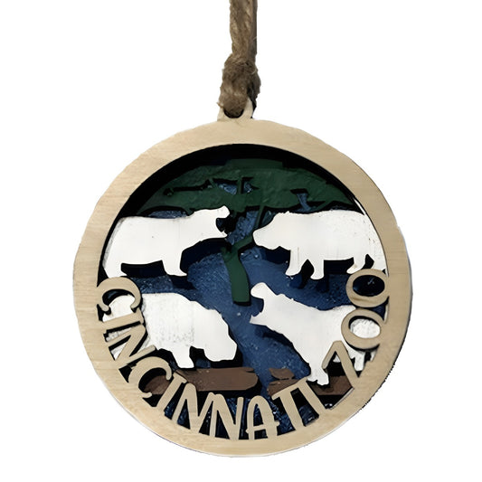Ornament Hippo Collage