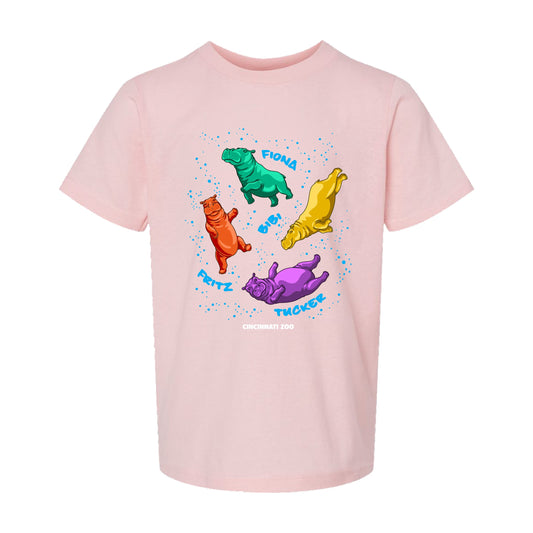 Youth Bloat Repeat Tee Pink