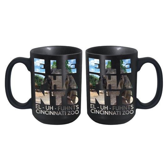 Mug Elephants Stacked Cincinnati Zoo