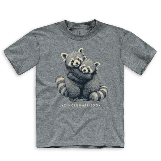 Red Panda Hugs Tee Youth
