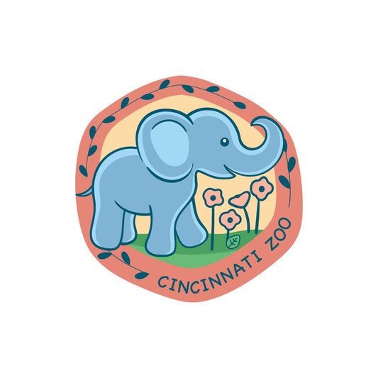 Elephant Frame Magnet