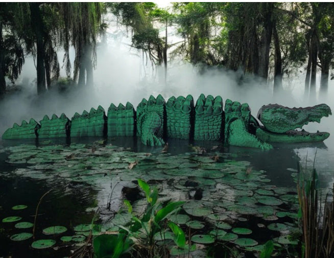 3D Ancient Alligator