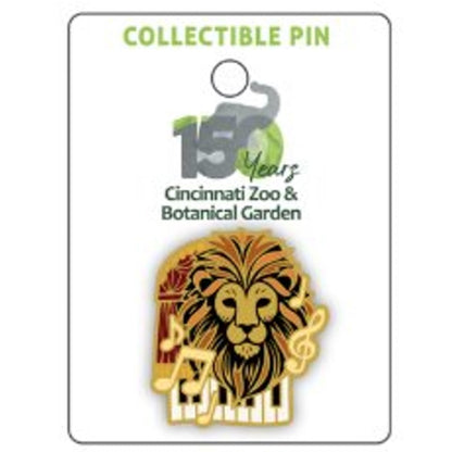 Lion Music Note W/Backer