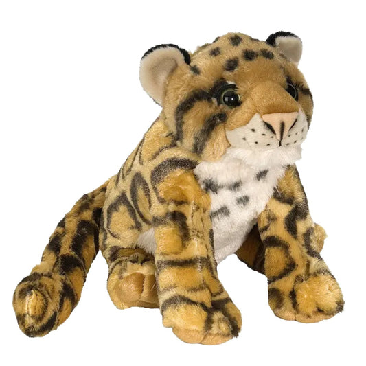 Clouded Leopard Stuffed Animal 12"