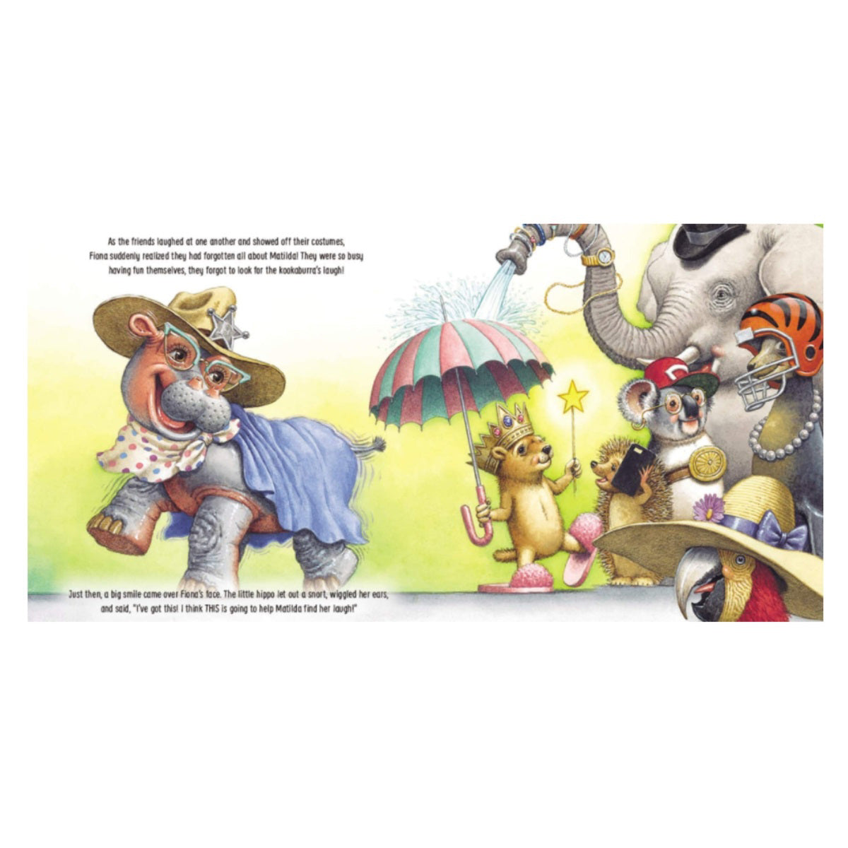 Fiona Helps A Friend Inside