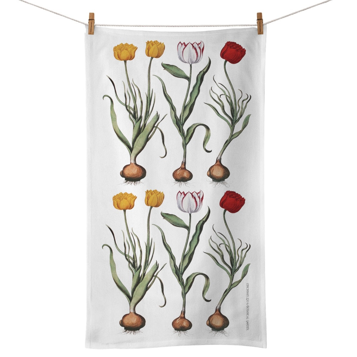 Tulip Tea Towel