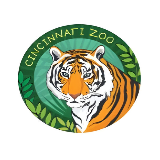 Magnet Tiger Framed Cincinnati Zoo