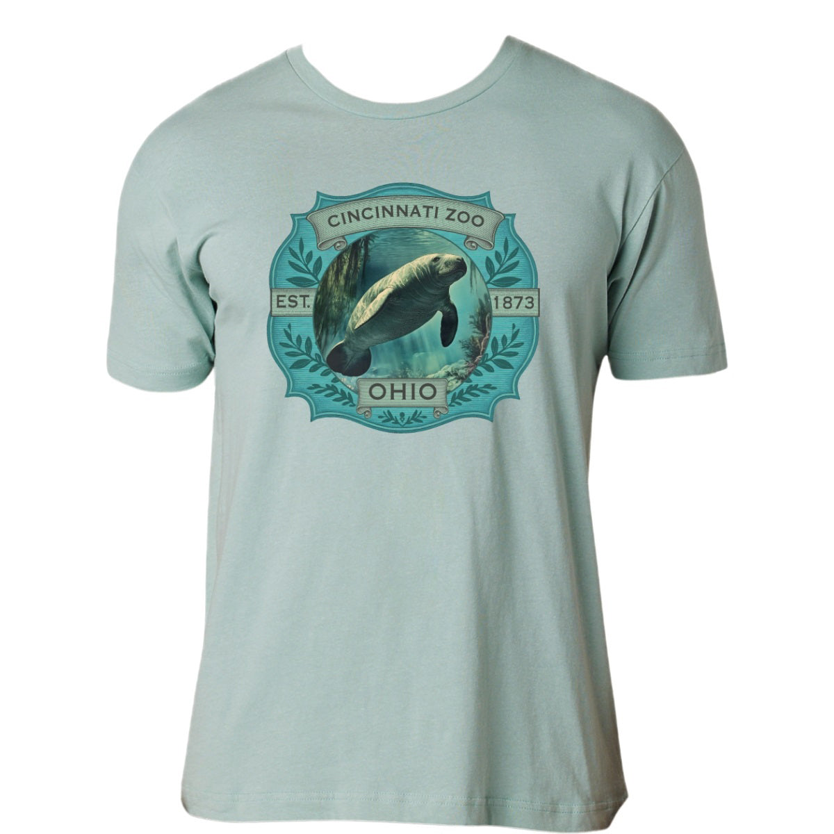 Manatee Badge Adult Tee 3X