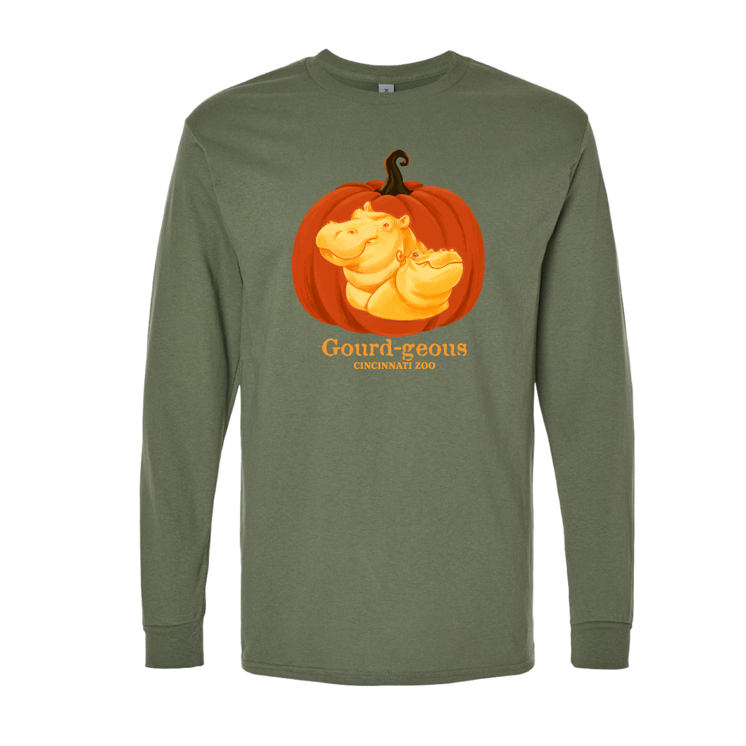 ADULT L/S TEE GOURD-GEOUS