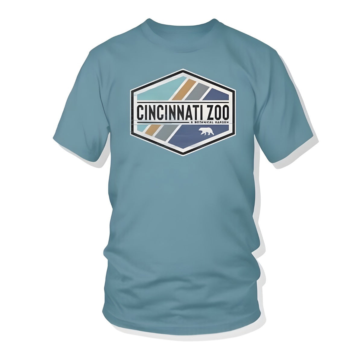 Tee Adult Cincinnati Zoo Bear Icon Bedford SM