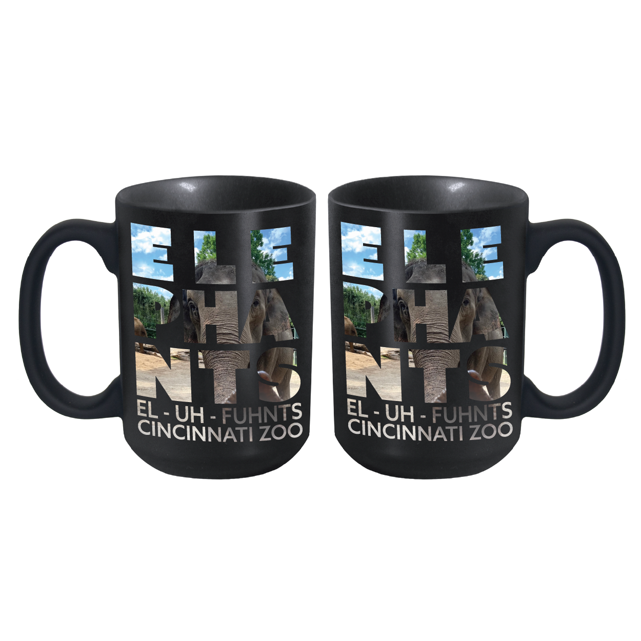 MUG ELEPHANTS STACKED
