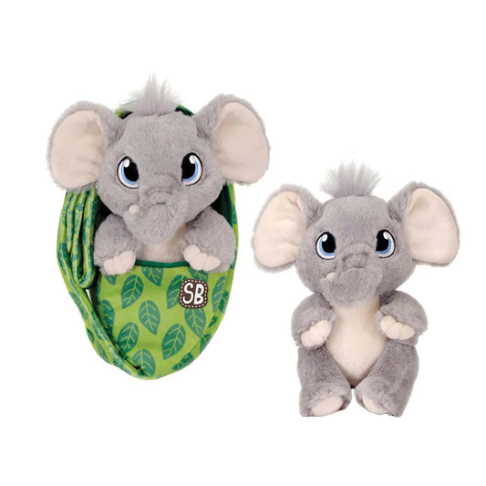 SWADDLE BABIES ELEPHANT 9.5 IN
