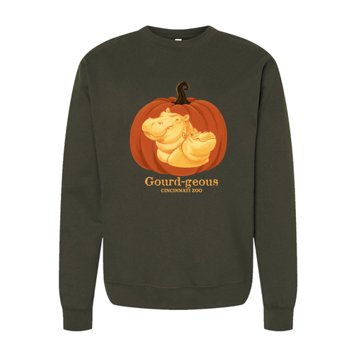 SWEATSHIRT ADULT  GOURD-GEOUS