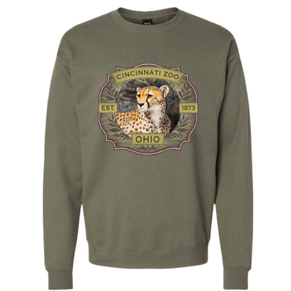 CREW AD VINTAGE CHEETAH BADGE