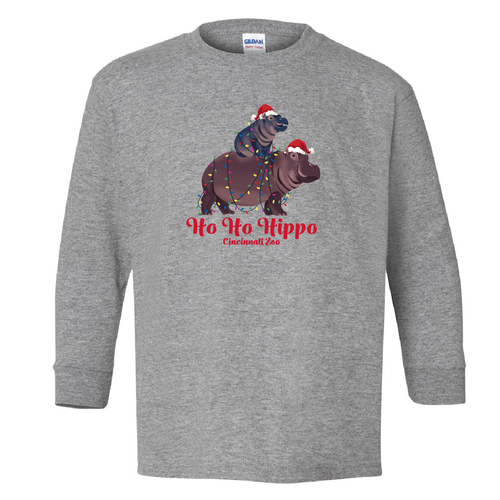 YOUTH LS HO HO HIPPO