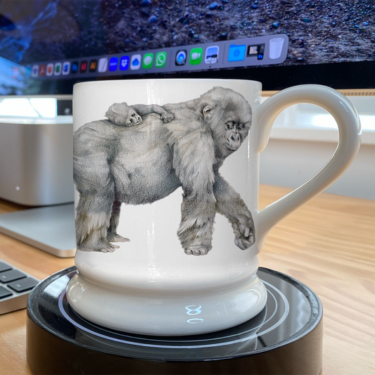 Mom & Baby Gorilla Mug
