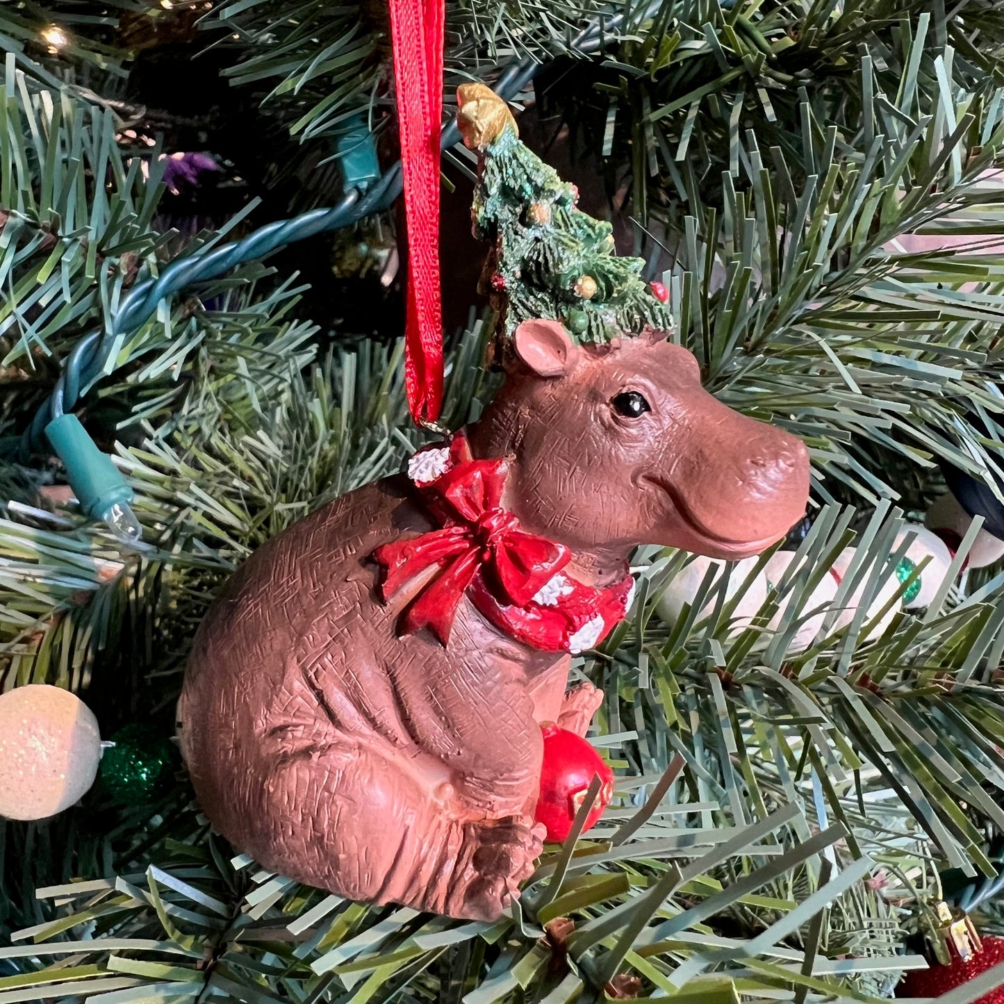 ORNAMENT FIONA W/TREE HAT