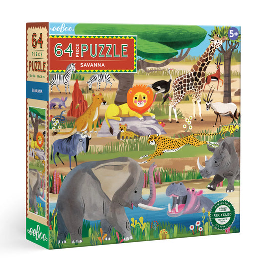 PUZZLE SAVANNA 64 PC