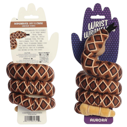 Diamondback Rattlesnake Wrist Plush