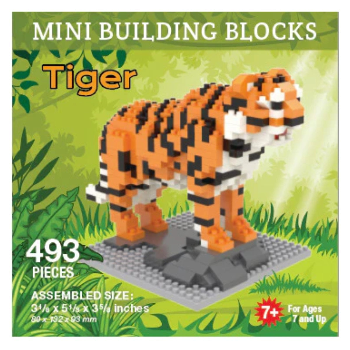 Tiger Mini Building Blocks