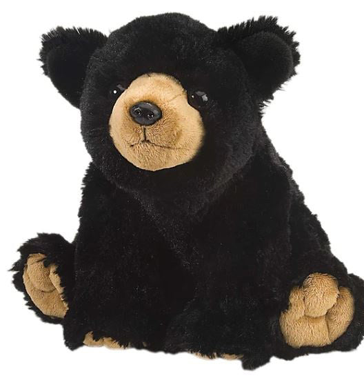 Black Bear Plush 12"