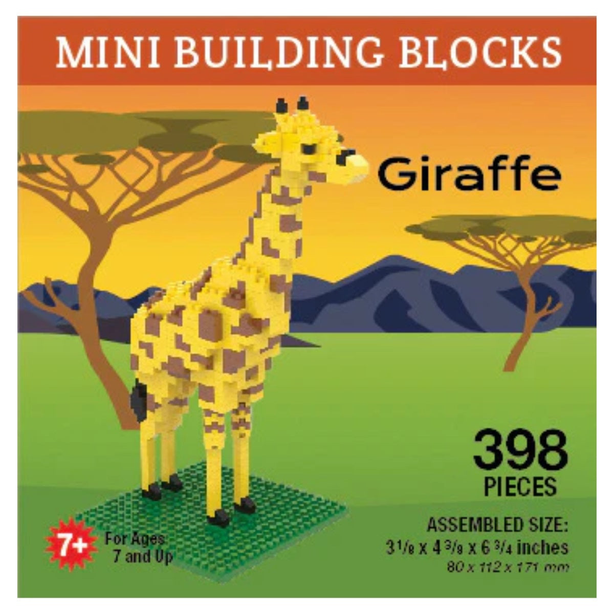 Giraffe Mini Building Blocks