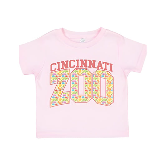 Cincinnati Zoo Hippo Repeat Toddler Tee 2T